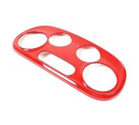 DPEDFVXVMR Modanatura Interna per Fiat 500 595 per Abarth 695 2016-2024 Pulsante Interruttore Aria Condizionata Cornice Rivestimento Copertura Decorativa Pannello Controllo AC Listello Interno(1)