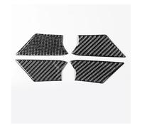 DPEDFVXVMR Modanatura Interna per Tiguan 2017 2018 2019 2020 2021 Auto Porta Interna Ciotola Adesivo Fibra Carbonio Decorazione Pannello Interni Modificare Gli Accessori Listello Interno(LHD)