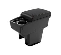 DPEDFVXVMR per Polo Mk5 6R 2012-2018 Box Bracciolo Centrale Auto | Portaoggetti Organizzazione Cabina Migliorata Durata Duratura(C1 Black line)