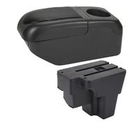 DPEDFVXVMR Scatola Bracciolo per KIA per Rio per LX per Cerato per STONIC per Sud per America Bracciolo per Auto Parte di Ricambio Scatola Portaoggetti Accessorio(Black Black)