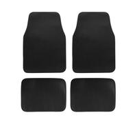 DPEDFVXVMR Set Tappetini Tappetino Auto Universale da 4 Pezzi per SUV Berline Furgoni Accessori di Sostituzione del Tappeto Anteriore E Posteriore Tappetini Tappeti(Black)