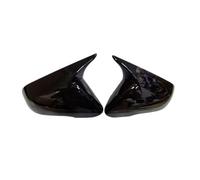 DPEDFVXVMR Specchietto Retrovisore Sostituzione per Hyundai per Sonata 2015-2019 Adesivo Specchietto Retrovisore Laterale Calotta Parafango Cornice Esterna Rivestimento Porta(Gloss Black)