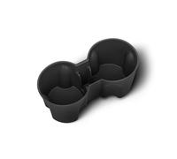 DPEDFVXVMR Supporto Portabibite per Il 2025 2026 per Tesla per Modello Y per Lancio per Juniper per Standard per RWD per YL Auto Centrale Portabicchieri Acqua TPE Nero Portabottiglie