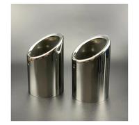 DPEDFVXVMR Terminali Scarico 2 Pezzi per KUGA 2013-2019 Accessori per Lo Styling Dell'auto Copertura del Tubo Scarico Dell'auto Acciaio Inossidabile Gola Posteriore Esterna Terminale Silenziatore(1)