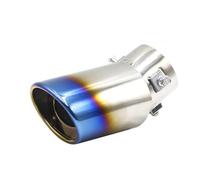 DPEDFVXVMR Terminali Scarico per F15 per X5M E71 E87 E63 E64 F06 X6 per X6M E82 E46 E90 Terminale Scarico Auto Tubo Tondo in Acciaio Inossidabile Terminale Silenziatore(D)