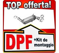 DPF per MERCEDES C W204 S204 200 220 CDI 134, 170 CV dal 01.2007 Scarico