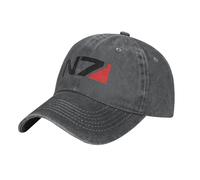 DPgUfPV Mass E-Ffect N7 Cappello da baseball regolabile in cotone cappello da cowboy alla moda per uomo donna, Rosa violaceo scuro, Taglia unica
