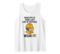 DPI è L'Ultima Linea di Difesa | Campagna di sensibilizzazione sulla Sicurezza Canotta