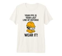 DPI è L'Ultima Linea di Difesa | Campagna di sensibilizzazione sulla Sicurezza Maglietta Premium