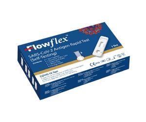 Dpi Medical Solution TEST ANTIGENICO RAPIDO COVID-19 FLOWFLEX AUTODIAGNOSTICO DETERMINAZIONE QUALITATIVA ANTIGENI SARS-COV-2 IN TAMPONI NASALI MEDIANTE IMMUNOCROMATOGRAFIA PROVETTA TAPPO BLU