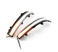 DPIPUBZSZ 2 pcs Dinamico Indicatori di Direzione Lampeggiante Sequenziale Specchietto Laterale Spia for Jetta Mk6 SE 2011-2018 GOL for Geracao 6/7/8(Crystal White)