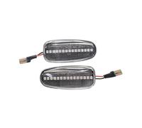 DPIPUBZSZ 2 pcs Indicatore Laterale Auto Indicatori di Direzione for Mercedes for Il Benz W210 W202 CLK W208 SLK R170 W638 Lampeggiante Dinamico lampada(Dynamic Crystal Type)