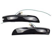 DPIPUBZSZ 2pcs Dinamico Indicatore di Direzione Luce Acqua Che Scorre Lampeggiante for Ford for Kuga for La Fuga for EcoSport 2013 2014 2015 2016 2017 2018(Blue-Yellow)