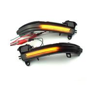 DPIPUBZSZ 2pcs Dinamico Indicatore di Direzione Luce Che Scorre Acqua Lampeggiante for 1 2 3 4 Serie X1 F20 F21 F22 F30 F31 F34 F32 E84 I3(Yellow)