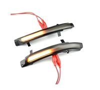 DPIPUBZSZ 2pcs dinamico indicatore di direzione retrovisore lampeggiante lampada sequenziale for Skoda for Octavia MK2 1Z 09-13 Superb B6 3T 08-14 auto(Yellow)