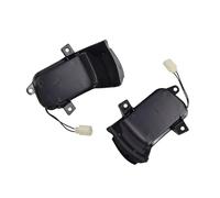 DPIPUBZSZ 2pcs Dinamico Segnale di Girata Specchietto Laterale Luce Specchio Retrovisore Indicatore Lampeggiante Lampada Luci for Fit for Jazz for Hatchback 2009-2014 Auto