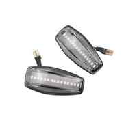 DPIPUBZSZ 2pcs Indicatore di Acqua Che Scorre Laterale Direzione Luce Segnale for Hyundai for Elantra for Getz for Sonata XG for terracan for Tucson I10 Coupe(Dynamic Crystal Type)