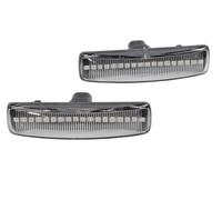 DPIPUBZSZ 2pcs indicatori di direzione laterali dinamici ripetitore indicatore luminoso for Discovery 3 4 for Rover Sport L320 for Freeland(Crystal Type)
