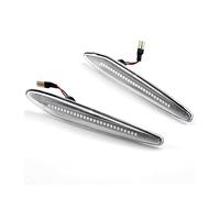 DPIPUBZSZ 2pcs lampeggiante sequenziale indicatori di direzione luci dinamiche for Alfa for Romeo for Boera for Spider 159 for Sportwagon 939 indicatore posizione laterale for auto(Crystal white)