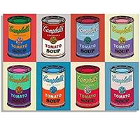 DPKHDS Poster Campbell'S Tomato Soup Pop Pittura Astratta Su Tela, Andy Warhol Stampa Immagine Home Decor 40X60Cmsenza Cornice