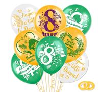 DPKOW 30 Pezzi Festa delle Donna Palloncini Decorazioni, Buon 8 Marzo in Lattice per Addobbi, Viva Le Donne Palloncini Mimosa