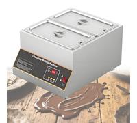 DPLWJPP Cioccolato Temperamento Macchina 0 ℃-85 ℃ Cioccolato Macchina di Fusione 500w Commerciale Cioccolato Melter Acqua Riscaldamento Cioccolato Pentola di Fusione,2cylinders