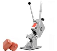 DPLWJPP Clippatrice per Salsicce Manuale Commerciale Macchina Tagliatrice per Salsicce a Forma di U Sigillatrice Graffettatrice per Macellerie per Reti Buste Salsicce