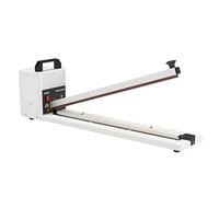 DPLWJPP Impulsi Sigillatrice A Caldo Sigillatore 900 mm Macchina per Sigillatura a Caldo Saldatrice per Sacchetti di Plastica,Carta Stagnola,Sacchetti di Carta Kraft 600mm