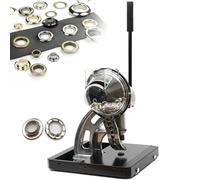 DPLWJPP Macchina Occhielli Semiautomatica Portatile per Fissare Occhielli Semiautomatica per Striscioni Punzonatrice e Fissatrice per Occhielli per Applicazioni su Striscioni 6mm
