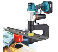 DPLWJPP Punzonatrice Idraulica Elettrica Punzonatrice Elettrica con profondità di Gola 150mm Punzonatrice Elettrica Portatile Fori in Metallo per Rame e Alluminio