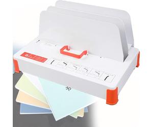 DPLWJPP Rilegatrice Documenti Contrattuali,Rilegatrice Automatica Colla,Spessore di Rilegatura 1-50 Mm,per Gare D'appalto,Contratti Polizze Assicurative,Rapporti