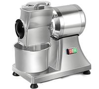 DPLXQPP Grattugia Elettrica per Alimenti Professionale,Potente Motore da 550w per Grattugiare Formaggio,Pane,Cioccolato,Struttura Smontabile,Materiali Resistenti,40kg/H