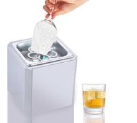 DPLXQPP Raffreddatore Bicchieri Vino,Raffreddatore Ghiaccio in Vetro a Co2 Tazze E Bicchieri (con Luce LED),Raffreddatore Istantaneo Bevande Cocktail,Birra,Bevande Miste,Bar,Ristoranti,Cucina,220V