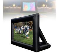 DPLXQPP Schermo Cinematografico Portatile,Leggero E Compatto,per Campeggio E Picnic,Sistema Portatile Completo con Borsa Trasporto,Montaggio Rapido in 4 Minuti 24ft