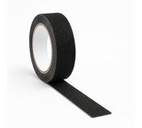 Dpm tapes 6093A - Nastro Adesivo Antiscivolo Nero Per Interni/Esterni - Anti Caduta, Antisdrucciolo, Senza Residui (25 mm x 5 m)