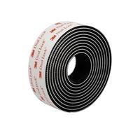 Dpm Tapes Dual Lock SJ3550-1 Striscia Adesiva con Dual lock, Chiusura a Pressione, prodotto altamente adesivo per Auto, Dashcam, Supporto Pagamento Pedaggio, Fai da te (25,4 mm x 2 m) Nero