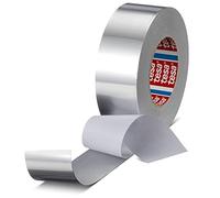 Dpm tapes - tesa 60672 Nastro in Alluminio Adesivo Extra Forte per Condotti, Tubi e Isolamento Termico, da -40 °C a +160 °C, 50 mm x 50 m