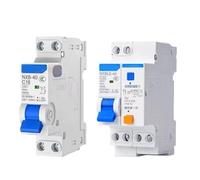 DPN 1P+N CHINT NXB-40 NXBLE-40 Sostituisce DZ267-32 6A 10A 16A 20A 25A 32A 220V 50HZ Interruttore differenziale in miniatura MCB RCBO(20A,NXB-40 1P 1N(MCB))