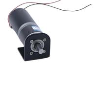 DPNABQOOQ Motoriduttore planetario DC 36-36ZY ad alta coppia, basso rumore, lunga durata, reversibile, velocità regolabile, 12 V, 24 V, con supporto(12 V 8 mm Sets, 296 rpm)