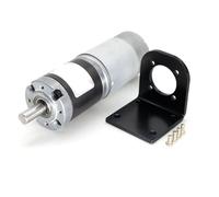 DPNABQOOQ Motoriduttore planetario DC da 36 mm e 555 RPM, 12 V/24 V, PWM, regolazione della velocità in senso orario/antiorario, coppia elevata, microvelocità, 8-1620 RPM (motore con potenza, 12 V 11