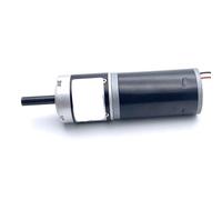 DPNABQOOQ Riduttore epicicloidale da 32 mm, motoriduttore CC 12 V 24 V 6 mm albero CW CCW 31ZY motore a bassa velocità ad alta coppia (12 V con staffa, 585)