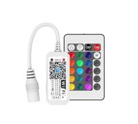 DPNABQOOQ Striscia LED 12V 24V WiFi RGB RGBW Controller Controlla Striscia LED RGB RGBW(IR24-key WiFi RGB)
