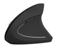 Dpofirs 1600 Dpi Wireless, Festa Ergonomica di Ancoraggio per Laptop per PC, Mouse Ottico per il Desktop per Computer (BLACK)