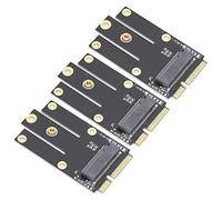 Dpofirs 3 PCS M.2 NGFF a Mini PCI-E Scheda Adattatore di Rete Wireless, Mini convertitore Portatile per WiFi Wireless, Compatibile con Scheda di Rete Bluetooth per 3160NGW 8260NGW AX200NGW ect.