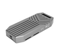 Dpofirs 40 Gbit / S M.2 NVME SSD Housing Easy Installazione Shell in Lega di Alluminio per NVME PCIe SSD