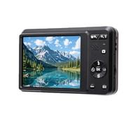 Dpofirs 4K 64MP Fotocamera Digitale per Vlog di Viaggio (rosso) | **Fotocamera Compatta Point and Shoot, Schermo da 2,8 Pollici, Zoom Digitale 16x, Messa a Fuoco automatica**