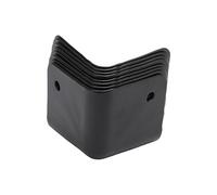 Dpofirs 8pcs Protectors Angolo di Altoparlanti, Protezione Angolare in Metallo a 90 Gradi per Grandi Altoparlanti Professionisti, Protezione della Custodia per Angolo Avvolgimento della