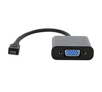 Dpofirs Adattatore da HDMI a VGA, adattatore convertitore video attivo da HDMI a VGA 1080P con audio stereo da 3,5 mm per 4B PC, proiettore, HDTV