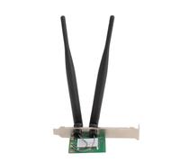 Dpofirs Adattatore per Scheda WiFi a Doppia Antenna, Scheda di Rete Cablata USB da 300 Mbps per PC, WiFi Dual Band per Utenti di Computer Desktop