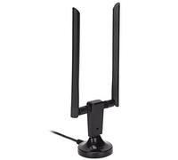 Dpofirs Adattatore WiFi USB Wireless per PC, Doppia Antenna 5Dbi, Adattatori di Rete per Computer WiFi Ad Alta velocità USB3.0